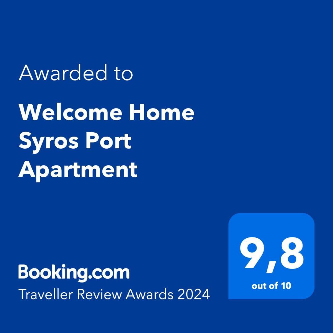 Welcome Home Syros Port Apartment Ermúpoli Kültér fotó